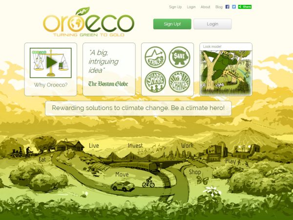 Oroeco – Carbon footprint calculator – узнай свой карбоновый след